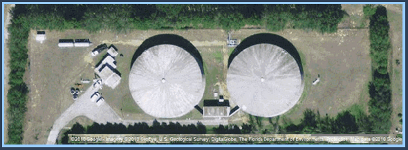 Aerial view of the Charles A. Black Water Supply Facility - from Google Earth